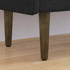 Pouf contenitore in velluto Teddy, adatto per appartamenti, salotti e camere da letto.
