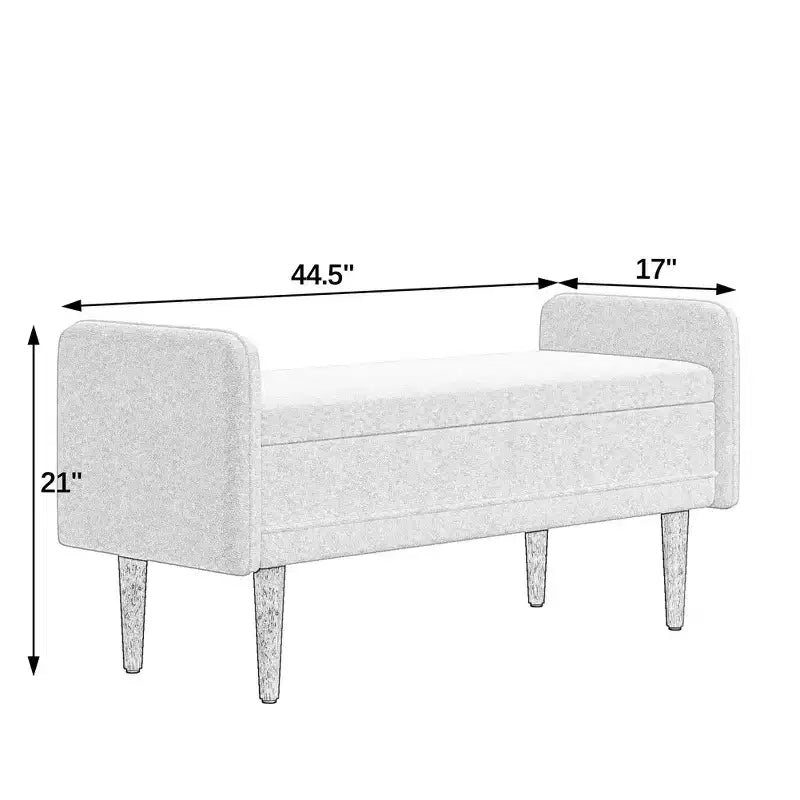 Pouf contenitore in velluto Teddy, adatto per appartamenti, salotti e camere da letto.