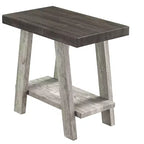 Tavolino con ripiano contemporaneo in legno Roundhill Furniture Athens