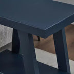 Tavolino con ripiano contemporaneo in legno Roundhill Furniture Athens