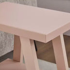 Tavolino con ripiano contemporaneo in legno Roundhill Furniture Athens