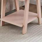 Tavolino con ripiano contemporaneo in legno Roundhill Furniture Athens