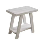 Tavolino con ripiano contemporaneo in legno Roundhill Furniture Athens