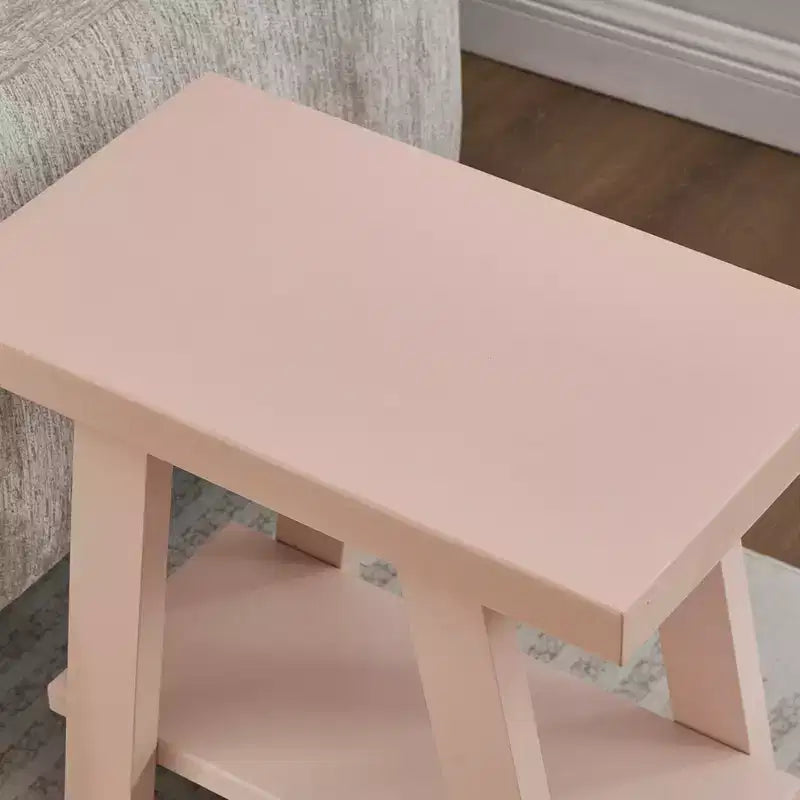 Tavolino con ripiano contemporaneo in legno Roundhill Furniture Athens
