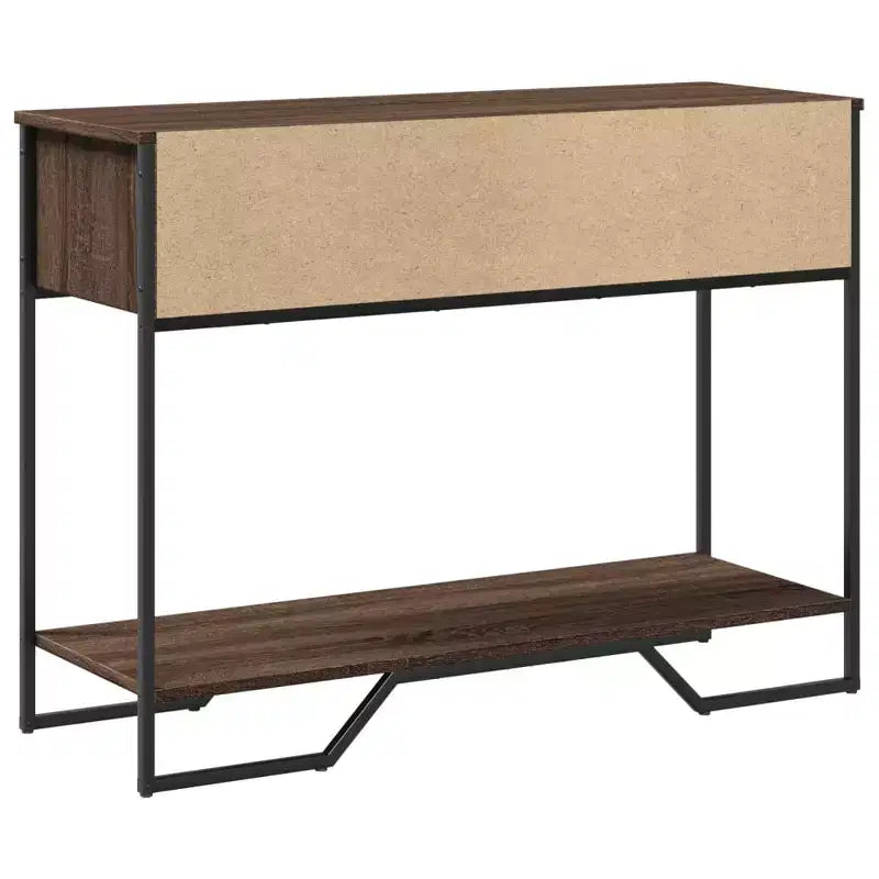 Clihome Tavolo consolle moderno, spazioso e caldo Sonoma per ingresso, tavolo da corridoio robusto e capiente