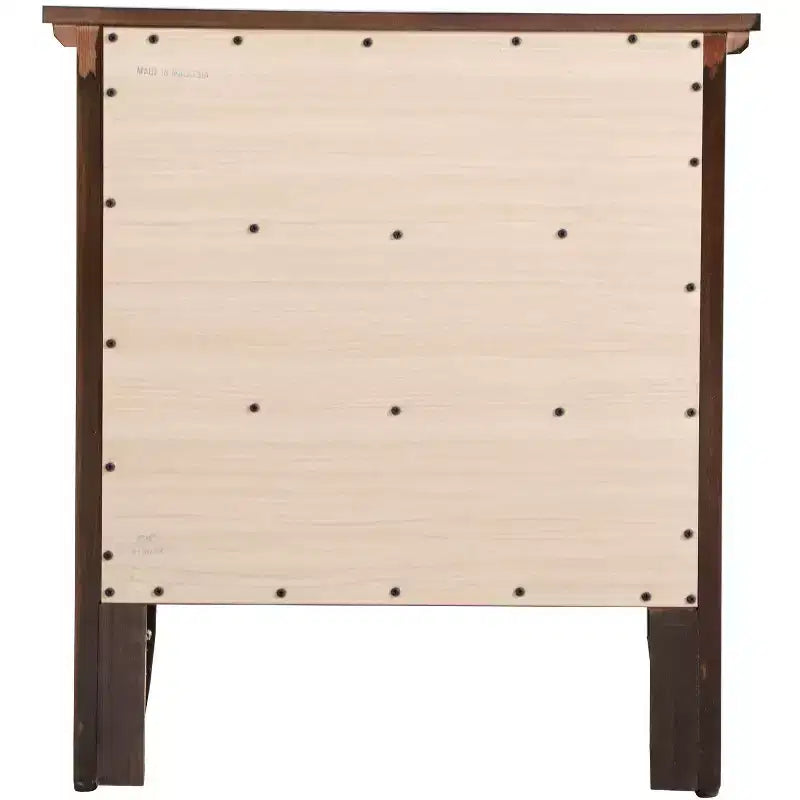 Hammond G5425-N Comodino a 3 cassetti, color cappuccino
