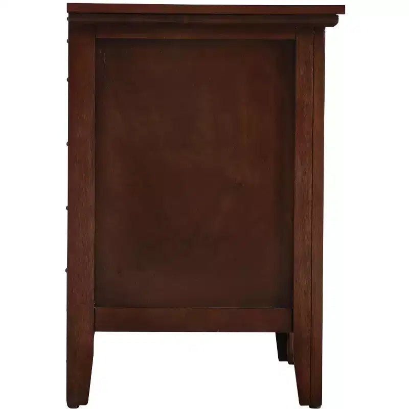 Hammond G5425-N Comodino a 3 cassetti, color cappuccino