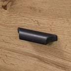 HomeStock Scrivanie per Computer da 75 cm di Altezza in Laminato di Carta Marrone con Ripiano Aperto