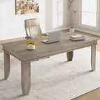 Grande tavolo da pranzo, per 6-8 persone, stile rustico da 180 cm, adatto per soggiorni, sale da pranzo e appartamenti.