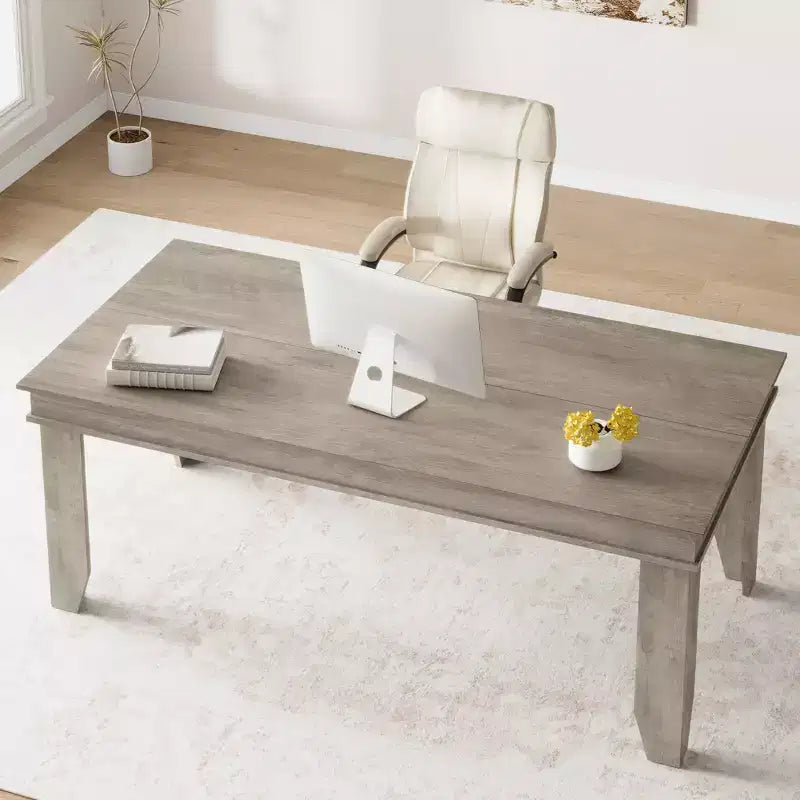 Grande tavolo da pranzo, per 6-8 persone, stile rustico da 180 cm, adatto per soggiorni, sale da pranzo e appartamenti.