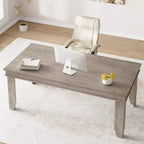 Grande tavolo da pranzo, per 6-8 persone, stile rustico da 180 cm, adatto per soggiorni, sale da pranzo e appartamenti.