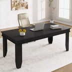 Grande tavolo da pranzo, per 6-8 persone, stile rustico da 180 cm, adatto per soggiorni, sale da pranzo e appartamenti.