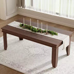 Grande tavolo da pranzo, per 6-8 persone, stile rustico da 180 cm, adatto per soggiorni, sale da pranzo e appartamenti.