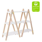 Libreria Babyletto Dottie - Bianco e Legno Naturale