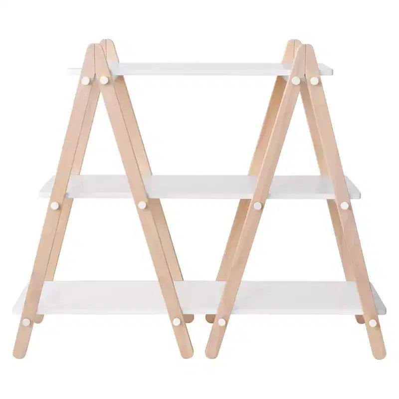 Libreria Babyletto Dottie - Bianco e Legno Naturale