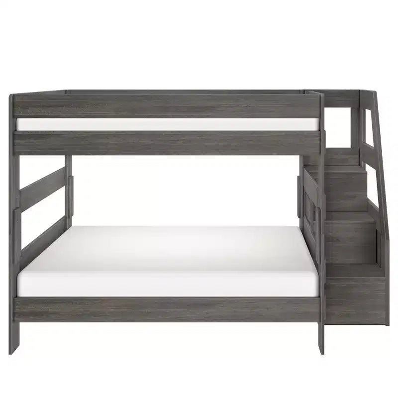 Letto a castello matrimoniale Modern Farmhouse con scala