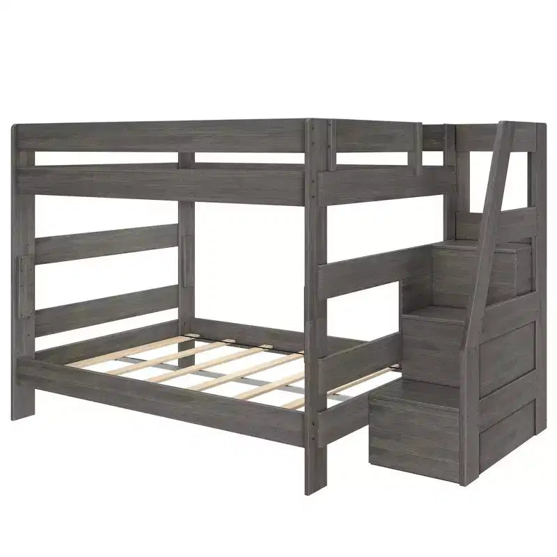 Letto a castello matrimoniale Modern Farmhouse con scala