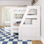 Letto a castello matrimoniale Modern Farmhouse con scala