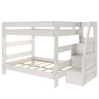 Letto a castello matrimoniale Modern Farmhouse con scala