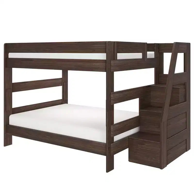 Letto a castello matrimoniale Modern Farmhouse con scala