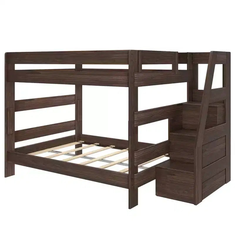 Letto a castello matrimoniale Modern Farmhouse con scala