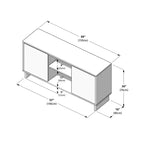 Mobile TV/Credenza moderno