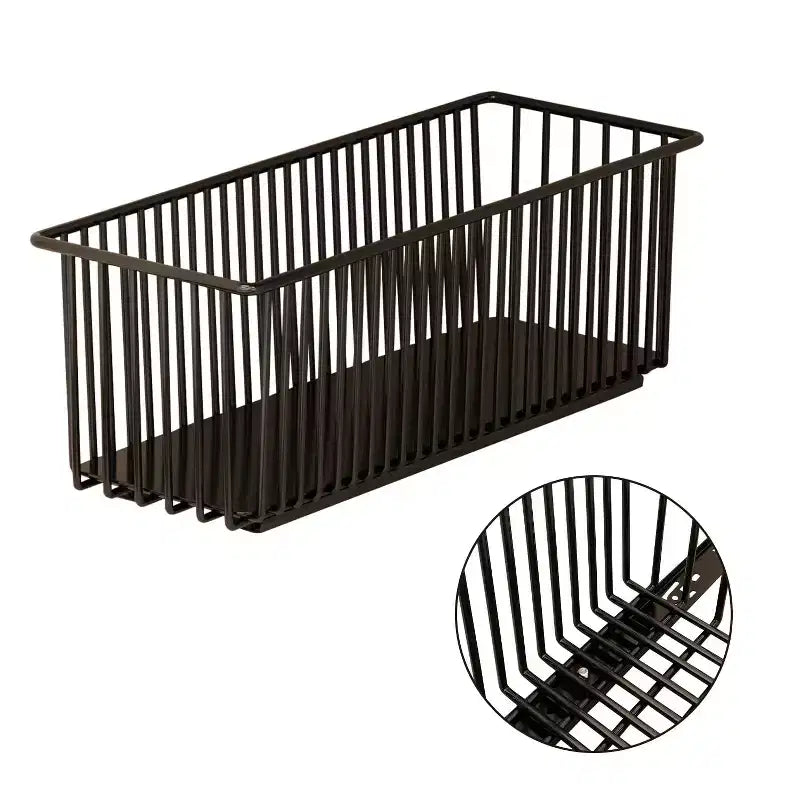 Mensole Scorrevoli Multifunzionali, Confezione da 2 Organizer Estraibili per Mobili, Cassetti Estraibili in Robusto Acciaio al Carbonio per Mobili da Cucina, Dispensa, Bagno Sotto il Lavello