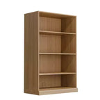 PexFix 49x31x16 Scaffale Senza Ante in Legno Mobile Contenitore Libreria e Mobile Ufficio per Cucina Camera da Letto Ingresso Soggiorno Sala da Pranzo Naturale