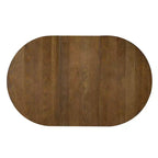 Set da pranzo di 5 pezzi Whisen Farmhouse Wood con tavolo allungabile e 4 sedie imbottite
