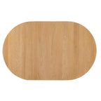 Set da pranzo di 5 pezzi Whisen Farmhouse Wood con tavolo allungabile e 4 sedie imbottite