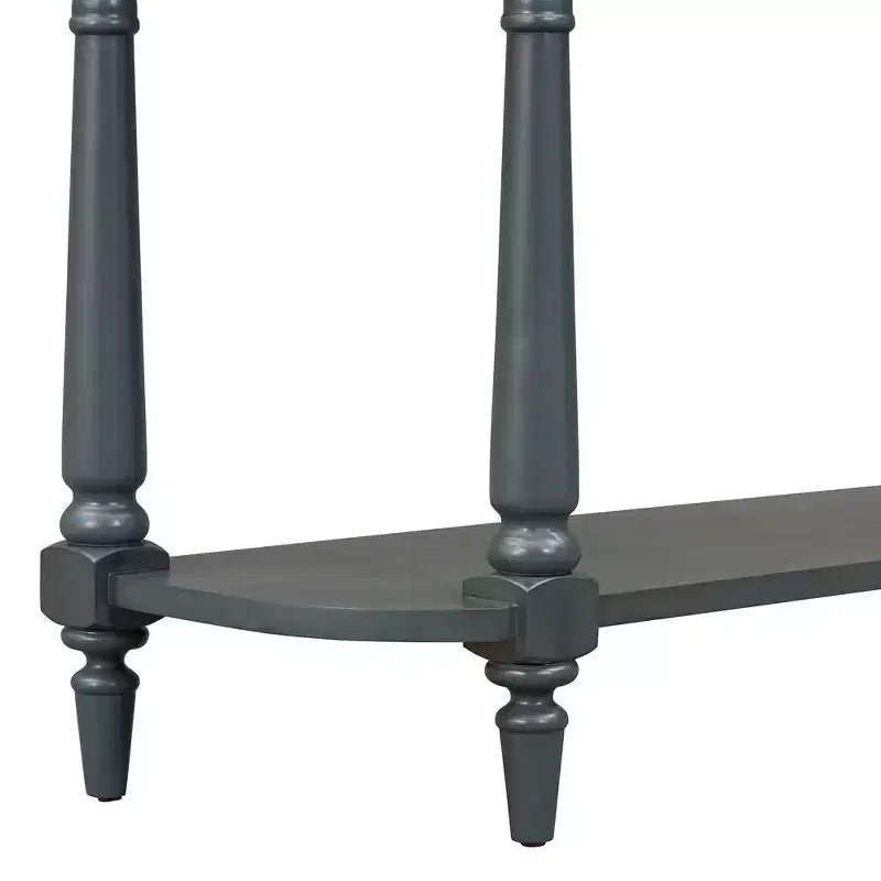 Consolle stretta vintage con contenitore, tavolo da ingresso in legno con cassetto superiore e ripiano aperto, tavolo da divano retrò per ingresso e corridoio