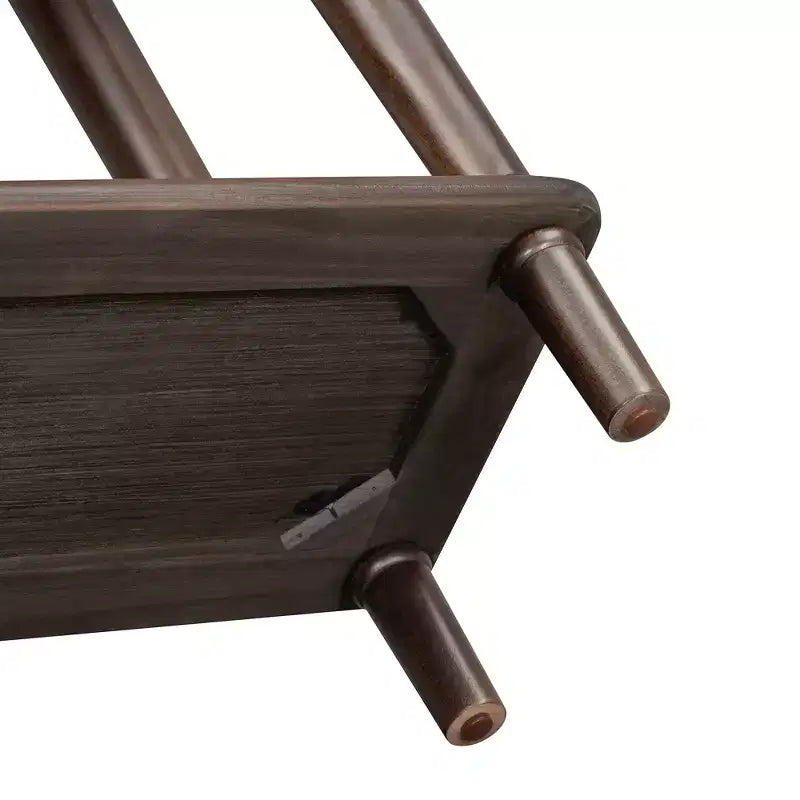 Consolle stretta vintage con contenitore, tavolino da ingresso in legno con 4 cassetti e ripiano aperto per ingressi, soggiorni e corridoi