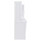 Letto a scomparsa matrimoniale/queen, letto a mobile in legno con armadio e cassetti, letto pieghevole per camera degli ospiti, camera piccola