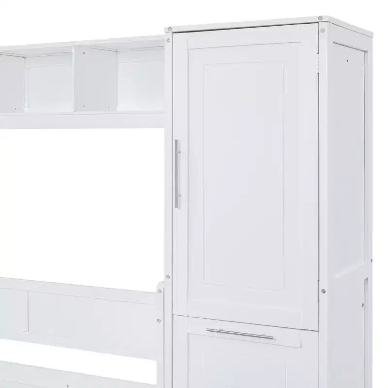 Letto a scomparsa matrimoniale/queen, letto a mobile in legno con armadio e cassetti, letto pieghevole per camera degli ospiti, camera piccola