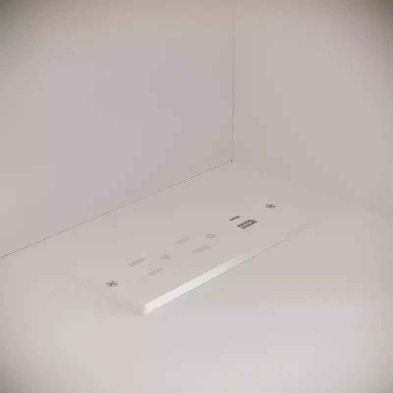Famapy Base Letto Smart Bluetooth, Controllo Tramite App, Luci RGB Personalizzabili, Prese di Corrente, Ripiani Aperti + 4 Cassetti su Ruote, Struttura Centrale in Ferro, Nicchia per Animali Domestici