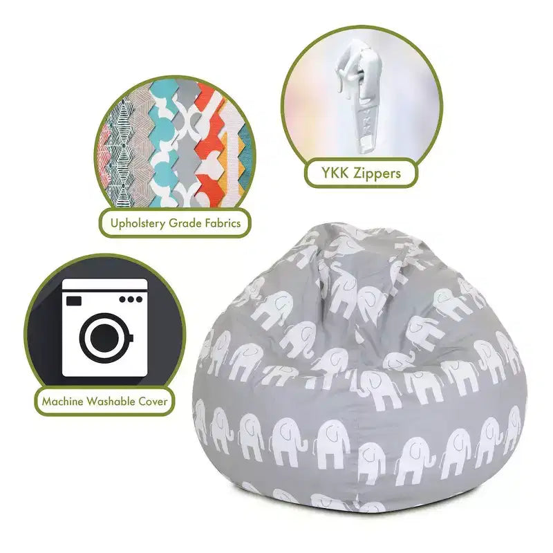 Majestic Home Goods Pouf piccolo Ellie