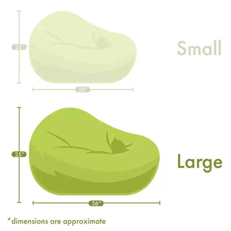 Majestic Home Goods Pouf piccolo Ellie