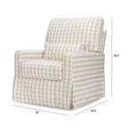 Pouf poggiatesta Namesake Crawford girevole e confortevole