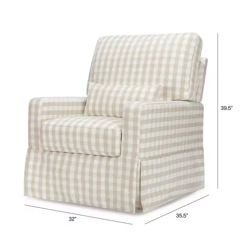 Pouf poggiatesta Namesake Crawford girevole e confortevole