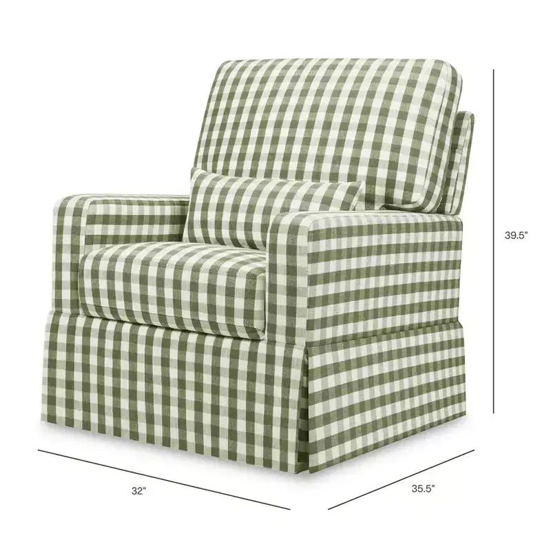 Pouf poggiatesta Namesake Crawford girevole e confortevole
