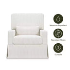 Pouf poggiatesta Namesake Crawford girevole e confortevole
