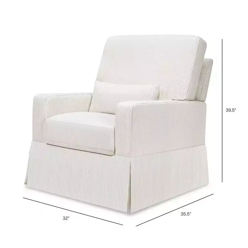 Pouf poggiatesta Namesake Crawford girevole e confortevole