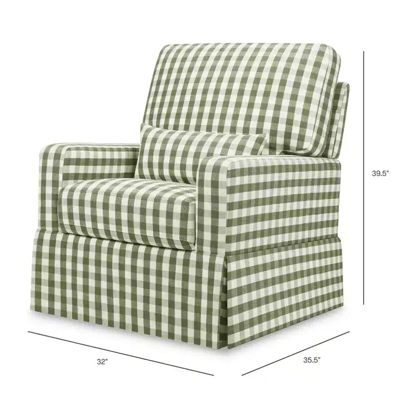 Pouf poggiatesta Namesake Crawford girevole e confortevole