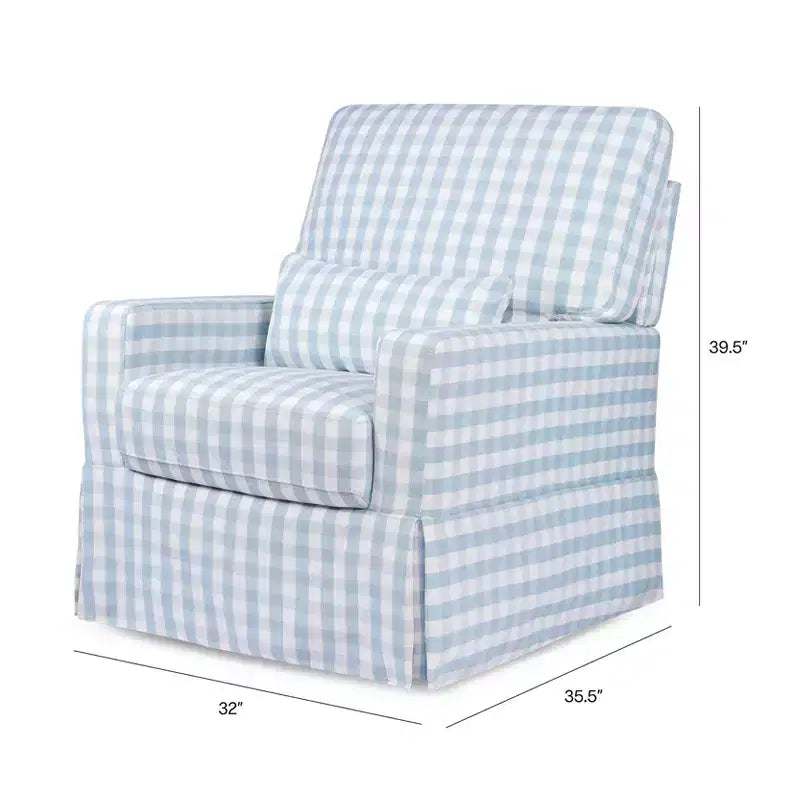 Pouf poggiatesta Namesake Crawford girevole e confortevole