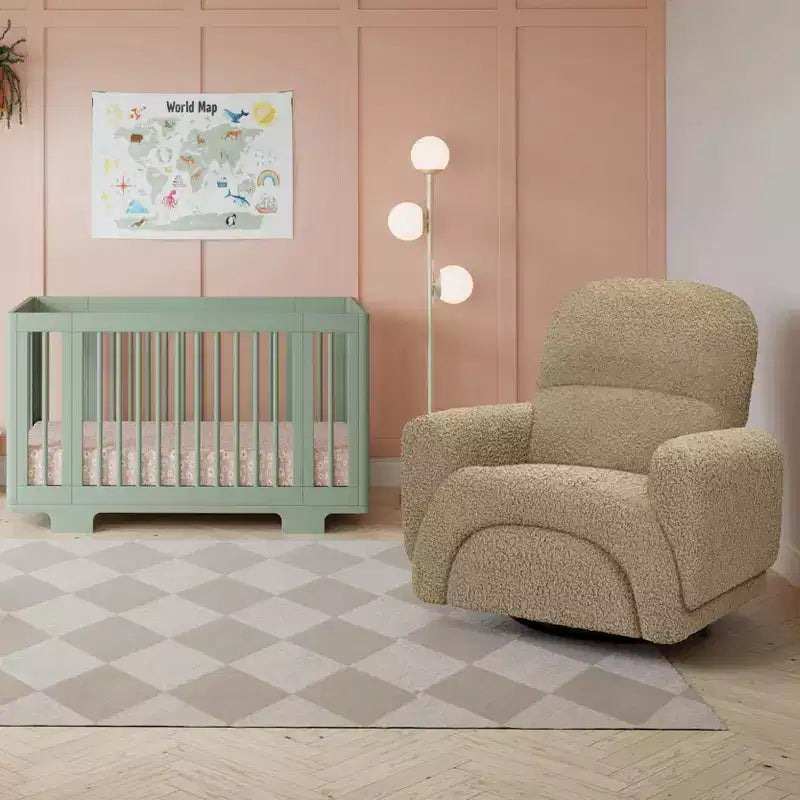 Poltrona reclinabile e girevole Babyletto Rainbow