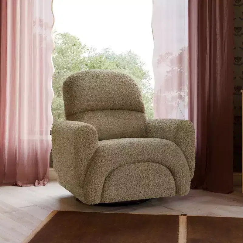 Poltrona reclinabile e girevole Babyletto Rainbow