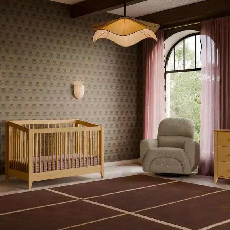 Poltrona reclinabile e girevole Babyletto Rainbow