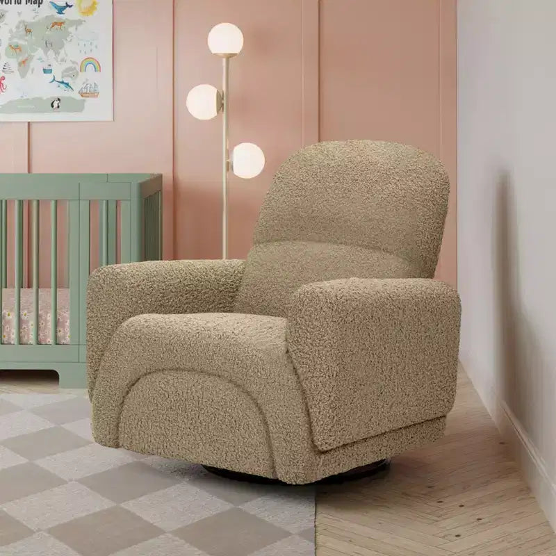 Poltrona reclinabile e girevole Babyletto Rainbow