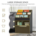 Whisen Kids Libreria Organizzatore a Ripiani Multipli con Cassetto Contenitore, Regalo per Bambini
