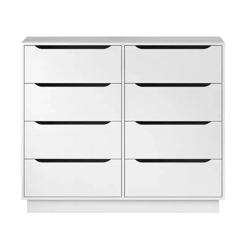 Cassettiera lunga moderna GDFStudio Dune 47 in legno con 8 cassetti
